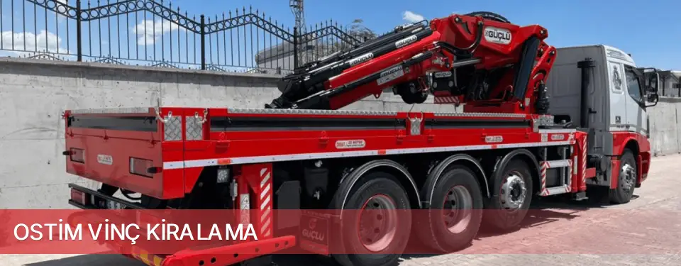 Ostim İlçemi Vinç Kiralama